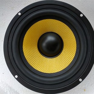 现货速发弹声6.5寸反边8寸7寸178MM中低音音箱玻纤黄盆发烧