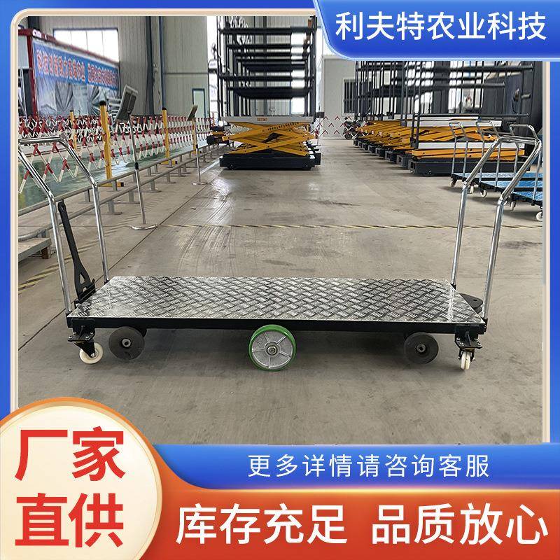 供应大棚蔬菜搬运轨道运输温室轨道车果园手推轨道运输车