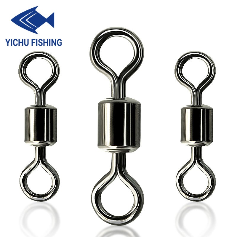 可视锚鱼配件主线八字环散装美式转环8字环 八字环连接器