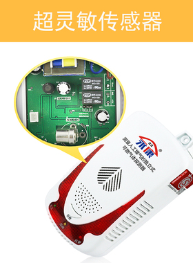 永康一氧化碳co探测器气体泄漏检测仪蜂窝煤气报警器警报器YK618