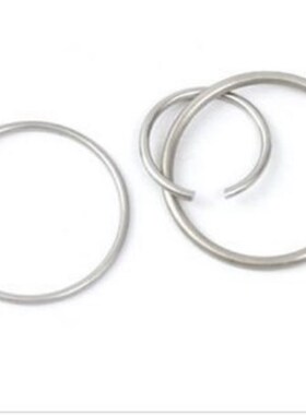 GB895不锈钢钢丝挡圈 GB895.1 GB895.2轴用孔用不锈钢圆钢丝卡簧