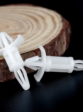 开孔4~5mm尼龙隔离柱PC板塑料间隔支柱线路板支架卡扣式固定柱MCS