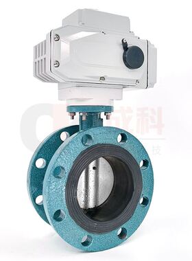 开关调节阀D941X-16电动法兰蝶阀软密封DN80 100 150 200 300 400