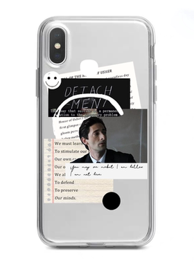 超脱手机壳Detachment适用电影苹果15拼贴手机壳iphone13/promax华为MATE60小米14/OPPO/VIVO周边P60同款P50/