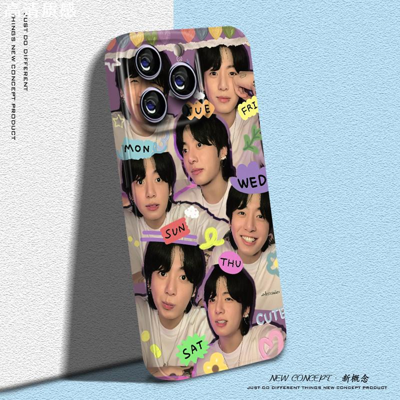 小众不撞款防弹少年团bts手机壳田柾国帅哥追星女孩iphone15promax适用非林原创冷淡风2024新款爆款13苹果14