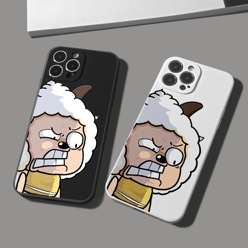 卡通搞怪懒洋洋手机壳适
