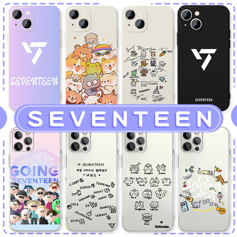 SEVENTEEN手机壳苹果16华为mate60明星iPhone15promax小米15周边vivo韩国OPPO应援14全圆佑50崔胜哲x同款适用