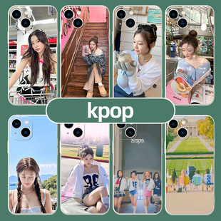 Kpop手机壳苹果14华为mate60女团iPhone15promax明星blankpink小米13OPPO同款vivo周边twice12人p50lisa适用x