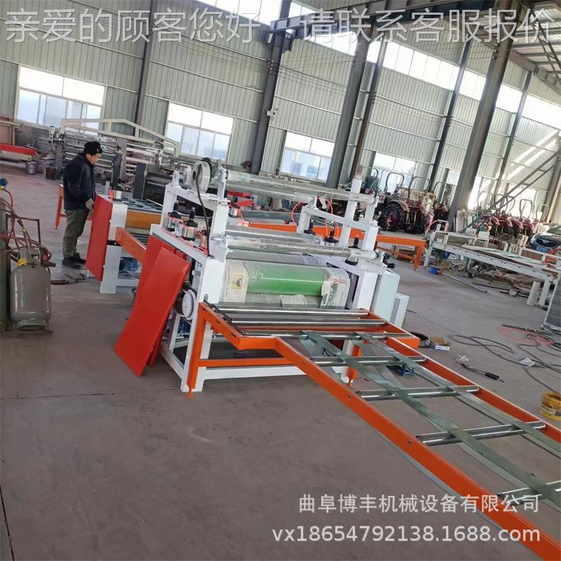 铝木板贴膜机 成装卷锈钢pvc平贴机膜不全自动平贴机 包行业板覆