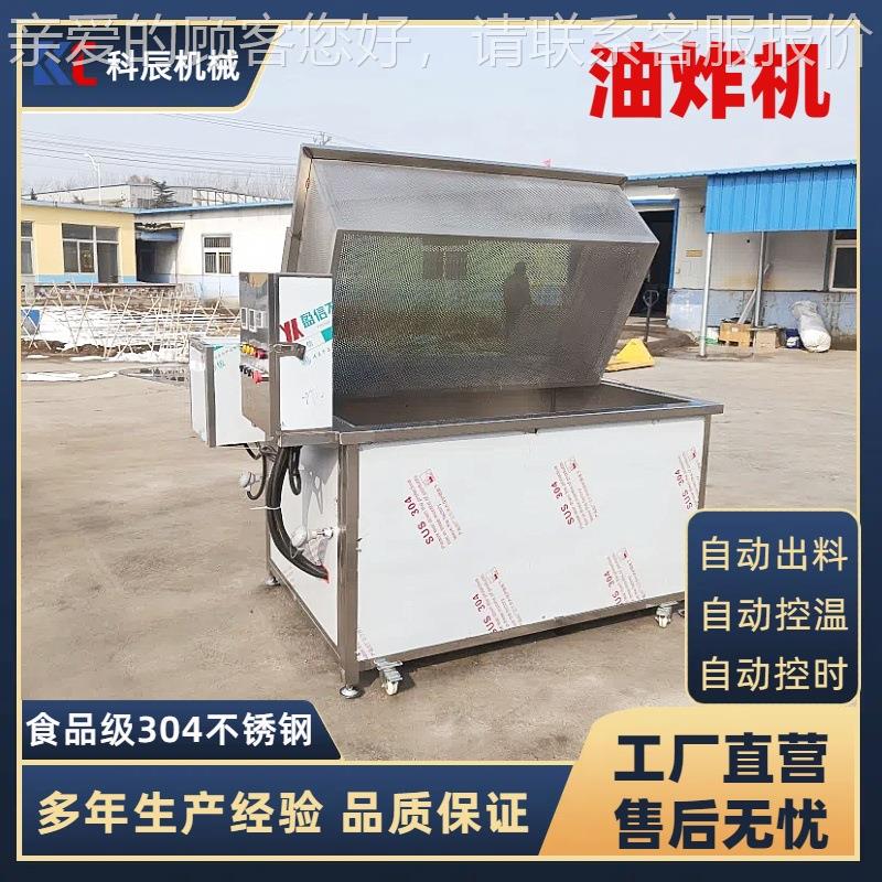 食泡品厂用型大油炸锅 小型炸鸡自动GDT油炸机 双控全温油炸豆腐