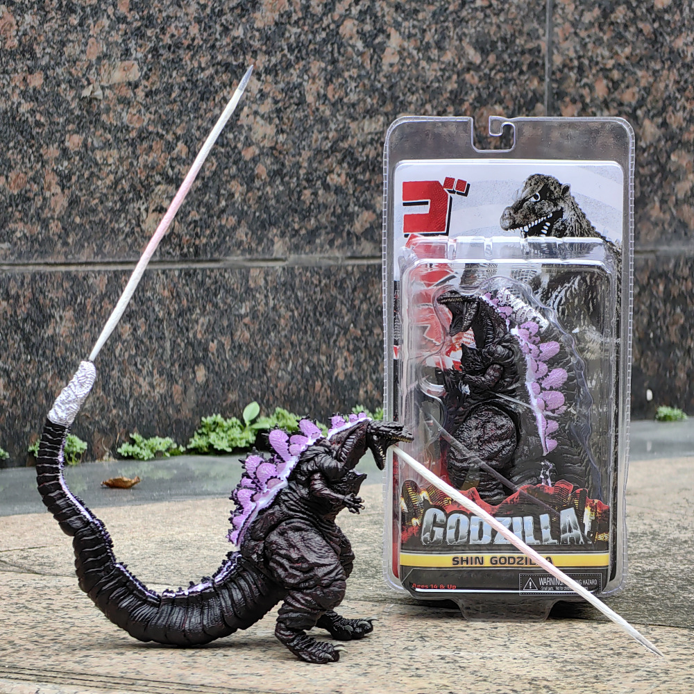 优质版NECA 新核子2016哥斯拉 Godzilla恐龙怪兽关节可动手办