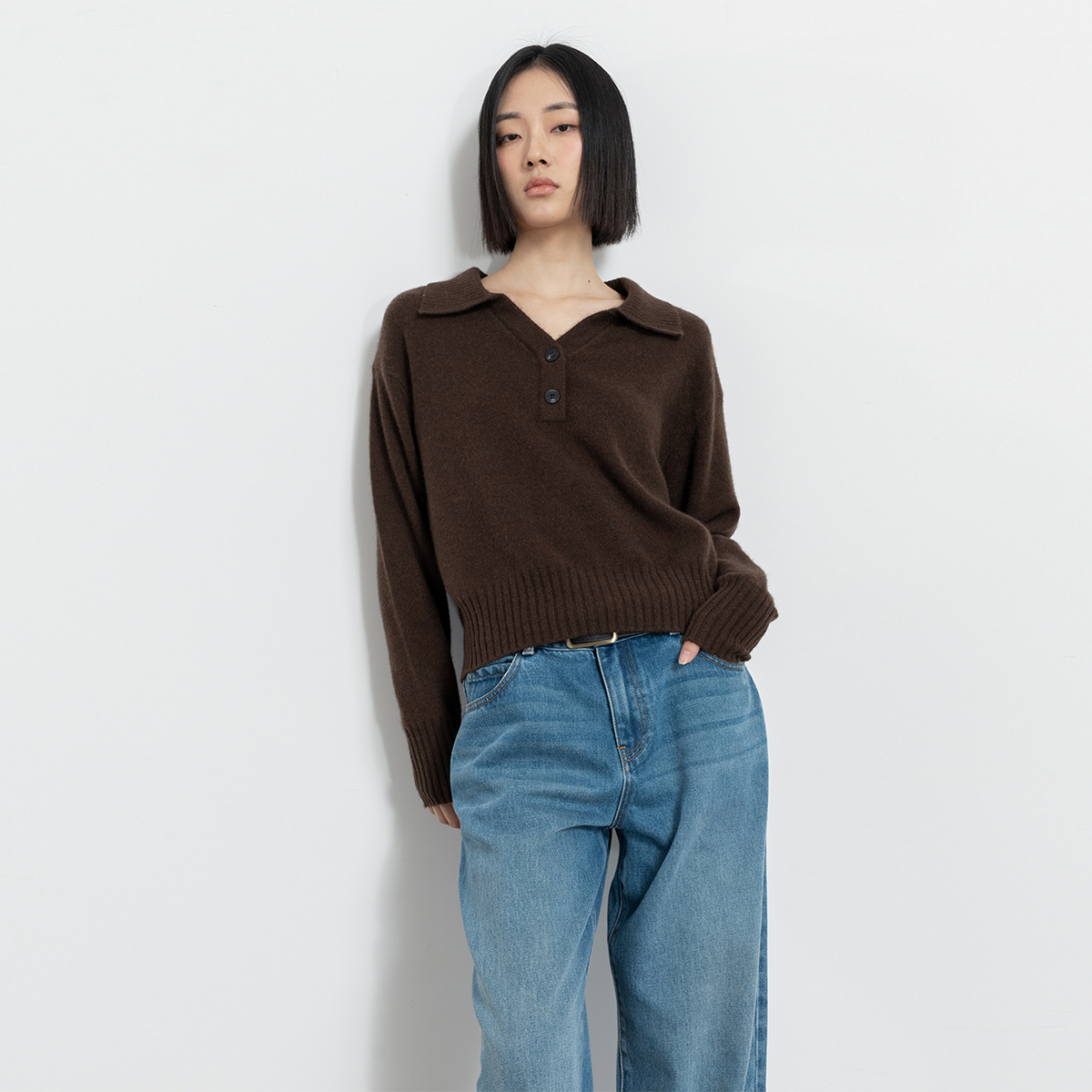 322WORKHOUSEpolo领毛衣