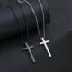 Men necklace 39;s chain十字架项链 Cross sweater fashion