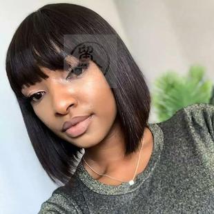 African short Bobo fashion head female hair chemic wig