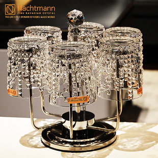 德国Nachtmann进口轻奢水晶玻璃威士忌洋酒啤酒杯饮料水杯子套装