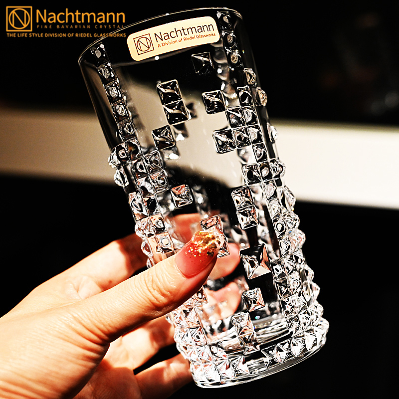 德国Nachtmann进口水晶玻璃威士忌杯鸡尾酒杯洋酒杯果汁杯水杯子