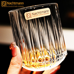 德国Nachtmann进口水晶玻璃威士忌酒XO杯家用水杯冷饮杯果汁杯子