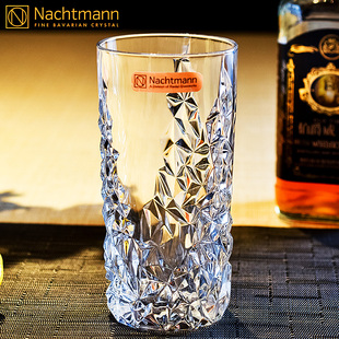 德国进口Nachtmann水晶玻璃威士忌洋酒杯调鸡尾酒杯柯林果汁杯子