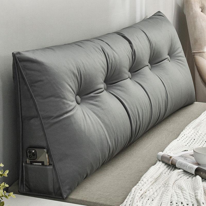 9JO床头靠垫大靠背可拆洗软包床上靠枕床靠背榻榻米科技布三角靠