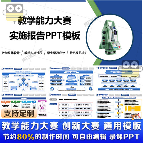 2026教学能力大赛创新大赛说课大赛录课PPT课件可编辑定制