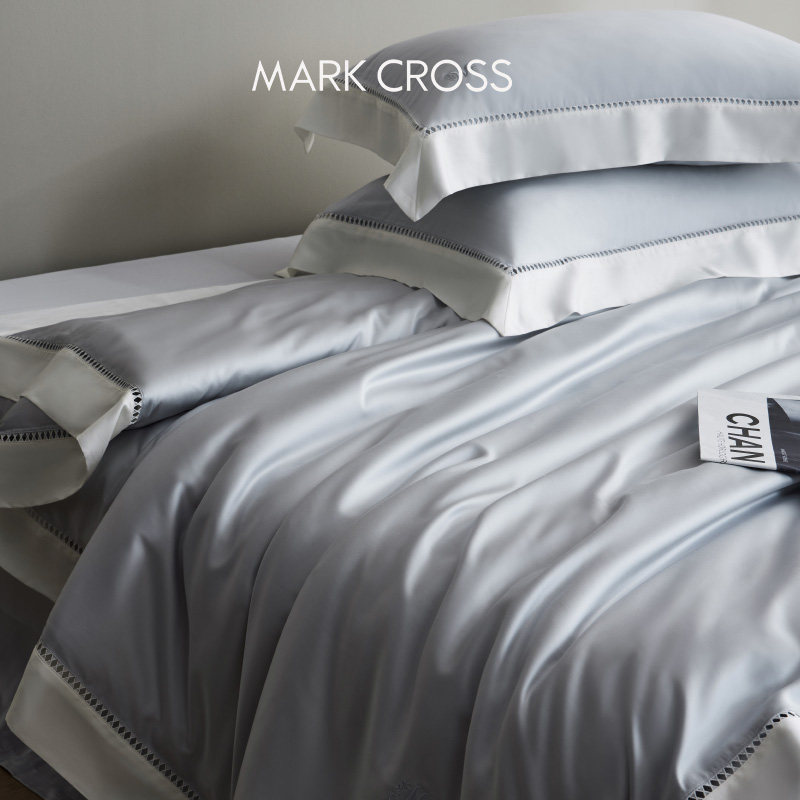 MARKCROSS贝加尔湖畔100支双股超细旦兰精天丝床上四件套床单款