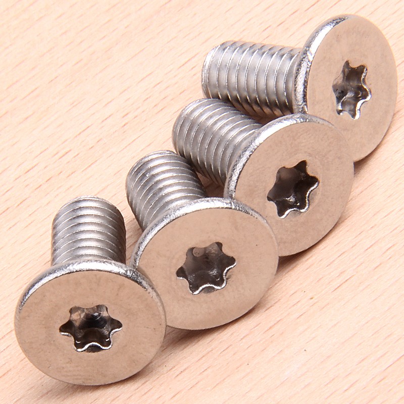 304不锈钢超薄头大平头扁平C头极低头CM梅花螺丝钉M4M5VM6M8*6x8