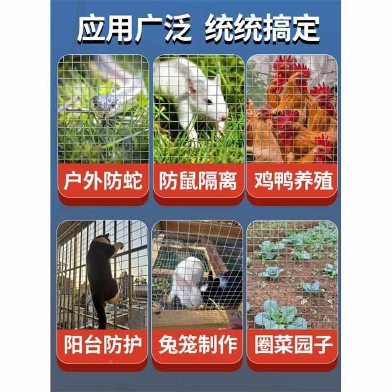 镀锌铁丝网围栏钢丝电阳焊养殖台网狗鸡笼防蛇鼠铁网格网片