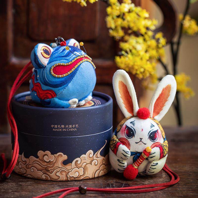 王的手创 刺绣挂件手工diy材料包兔子布偶桂花香囊银蟾自制平安符,居家布艺,缝纫DIY材料套装,淘宝优惠券,粉丝福利购,淘宝优惠卷