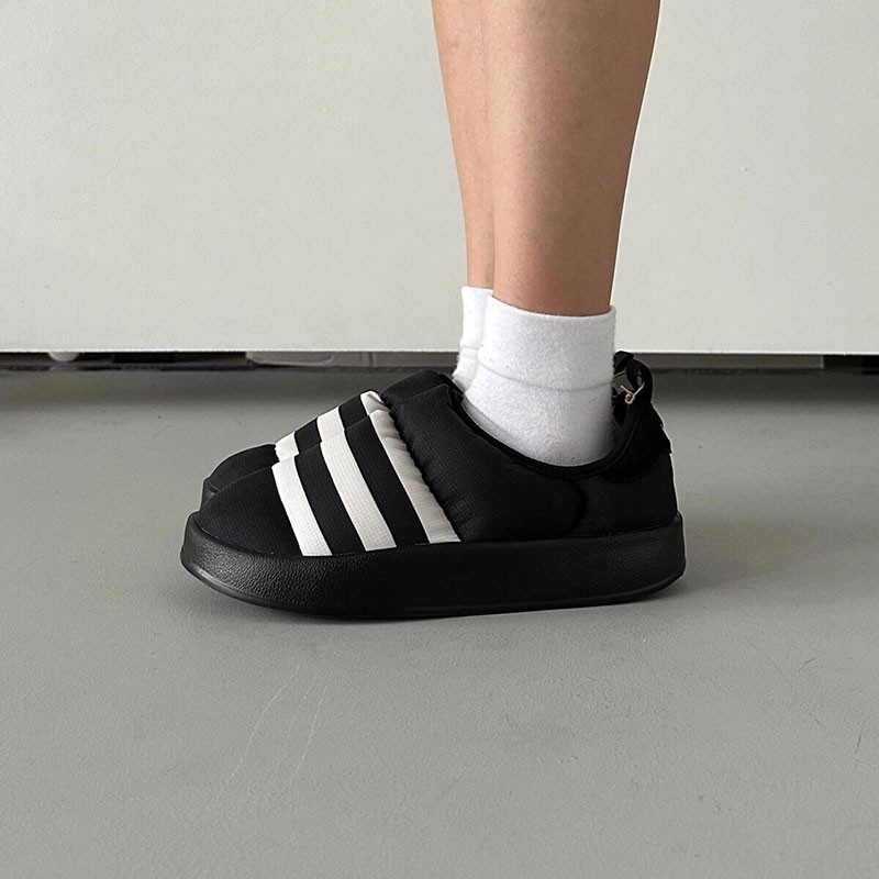 2024新款雪地靴男女棉鞋一脚蹬面包鞋冬季北方户外防滑保暖鞋子