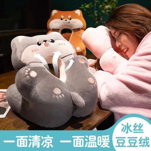 冰丝午睡枕趴睡枕办公室午睡