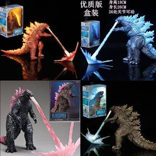2019哥吉拉怪兽之王核能大战金刚可动手办摆件模型玩具
