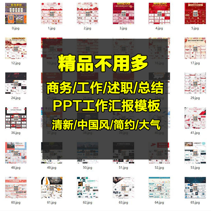 商务PPT模板工作会议述职报告年终总结简约大气课件高端品质感版