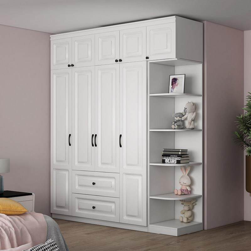 欧式衣柜现代极简家居卧室整体组装大衣柜衣帽间储物柜组合定制