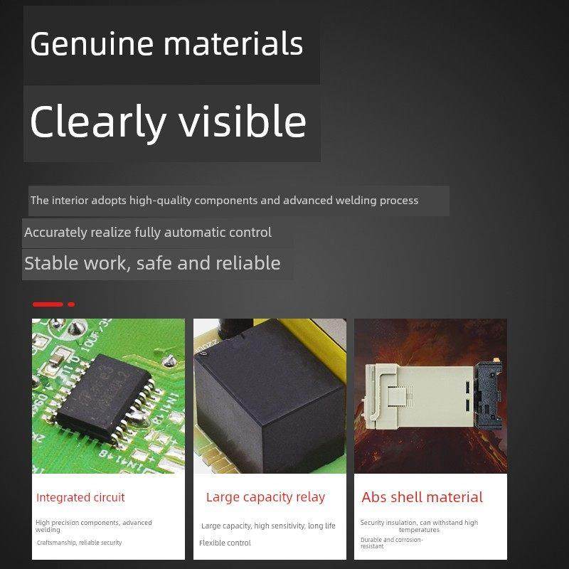 JZF-10电机正反转自动循环控制器时间继电器 220v 可调时送底座