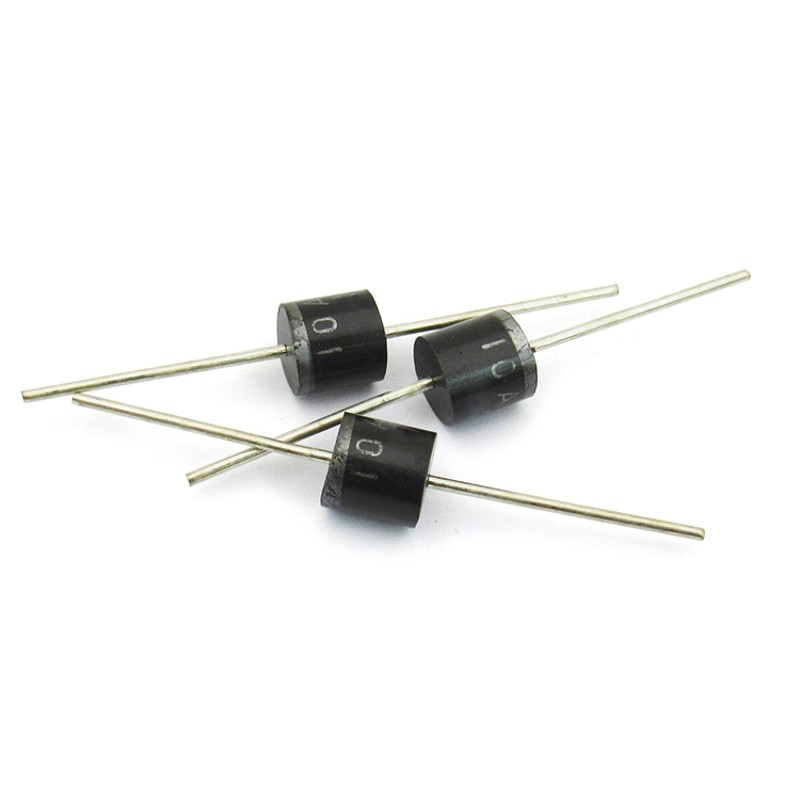 10A10 直插 整流二极管大功率大电流10A/1000V 防倒流反冲 10个