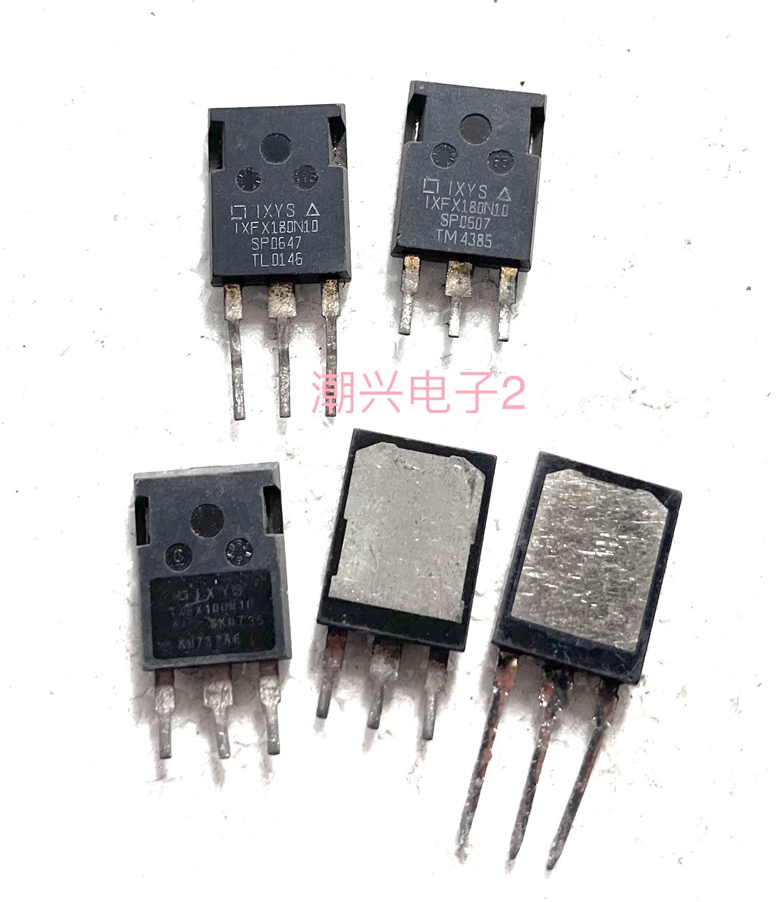 IXFX180N10 Y140NS10 IRFPS3810 IRFPS3815 原装进口拆机测好压条 - 实物图