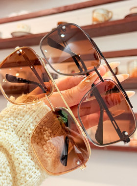 太阳眼镜大框防风沙紫外线开车