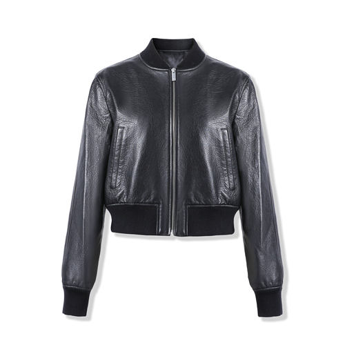 酷飒美式机车风皮夹克女新款