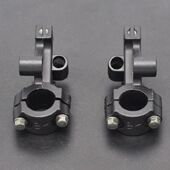 离合刹车手把安装 摩托车镜座FXD125反光镜安装 座富先达款 左右座子