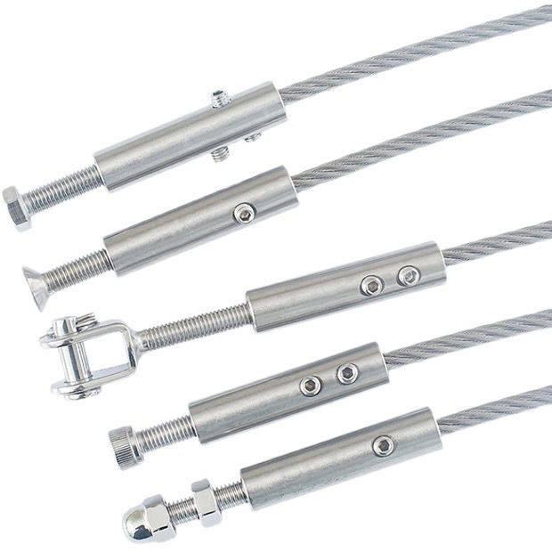 钢丝绳拉紧器自锁款304不