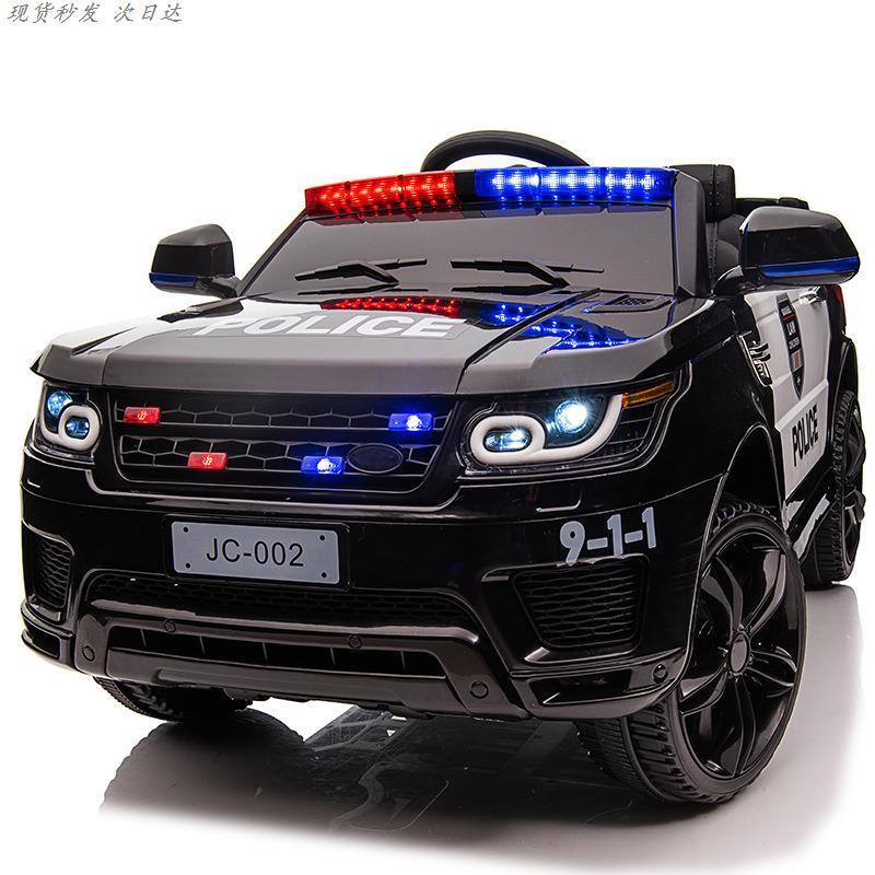 儿童电动车四轮警男女小孩汽车