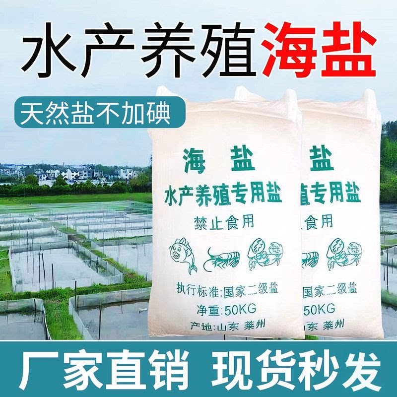 杀菌消毒原盐日晒纯天然海盐无碘