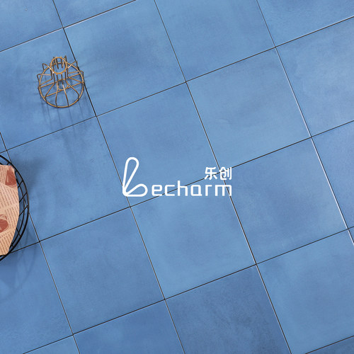 油墨蓝厨房卫生间地砖工装瓷砖