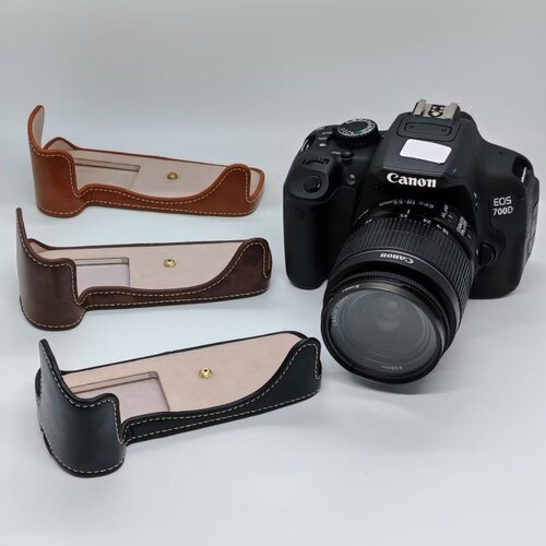 佳能760D保护套750D相机包700D皮套650D半包底座600D配件EOS 760D