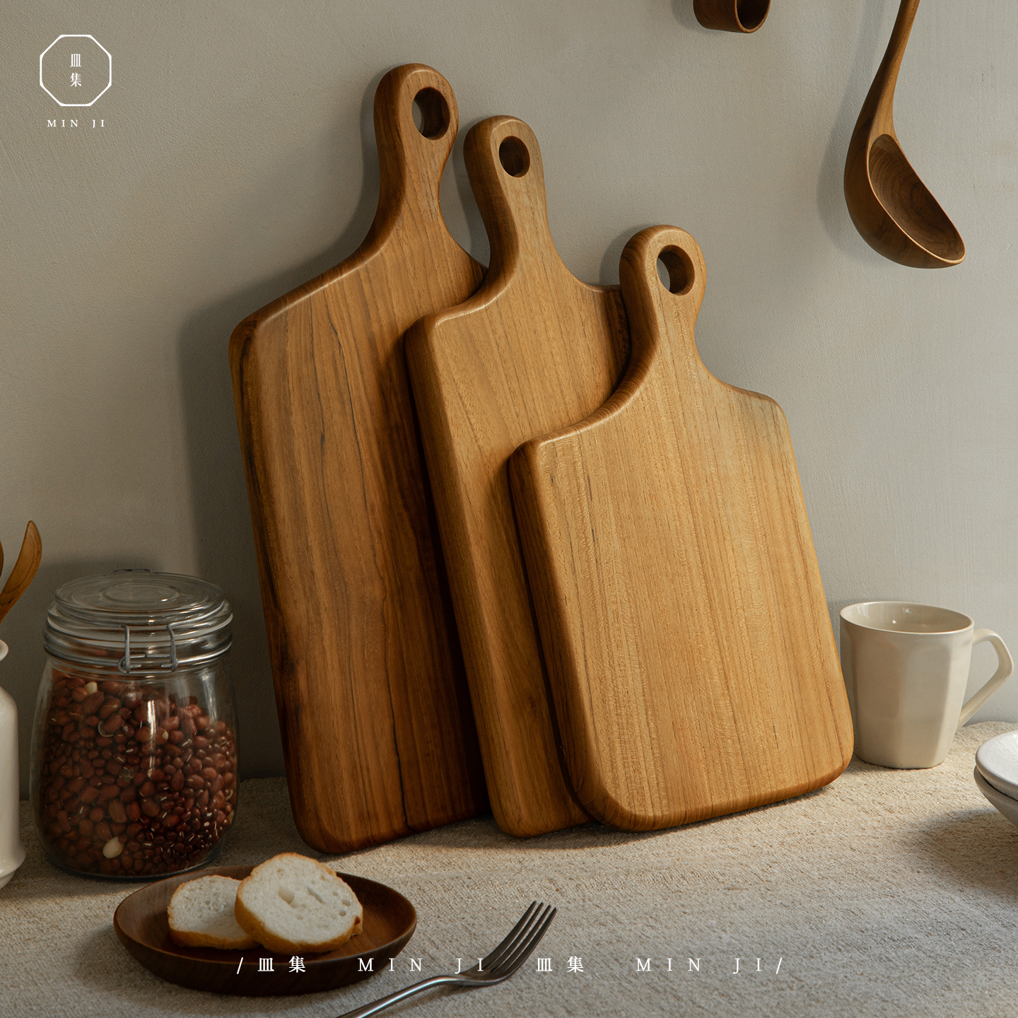 叕木皿集整木砧板牛排水果面包托