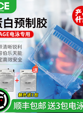 ACE 蛋白预制胶SDS-PAGE电泳蛋白胶 WB梯度胶 兼容伯乐/天能/六一mini槽