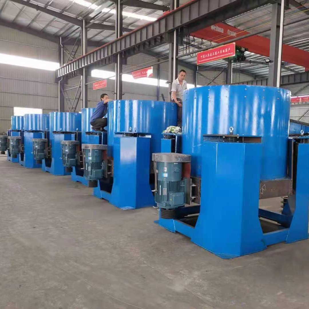 选矿离心机Gold washing centrifuge现货淘金设备水套离心机