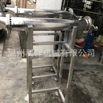厂家供应纯化水换热器316L无菌卫生级注射用水双管板换热器