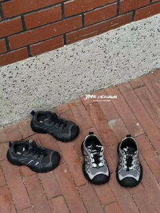 JBM潮童鞋子男童女童登山鞋2025新款中大童百搭
