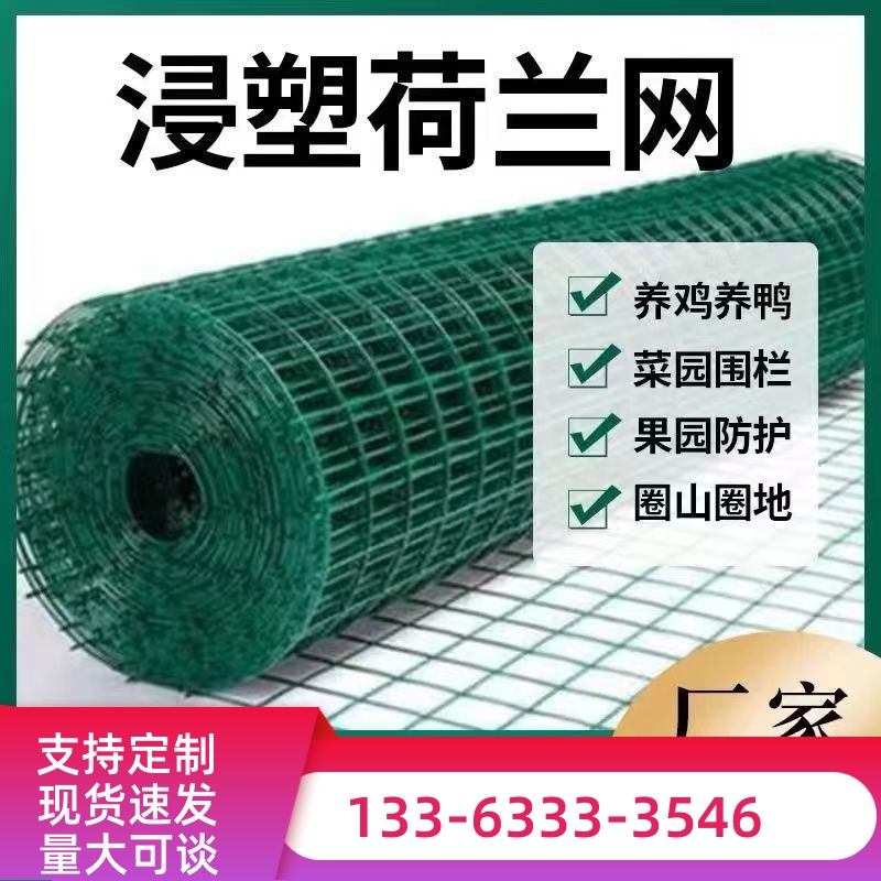 加粗防锈铁丝网防护网格养殖网圈